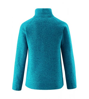Reima flisinis megztinis Micoua. Spalva žalsvai mėlyna